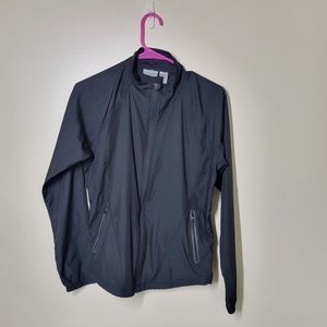 Athleta running windbreaker jacket black size small